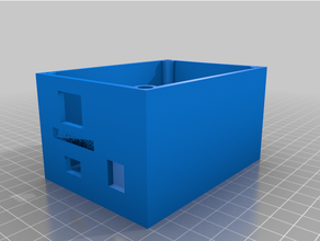 caja arduino samd21 m0 ethernethield w5500 puerta caso funda ethernet proteger montable mis sensores robotdyn 3d print model - Mito3D