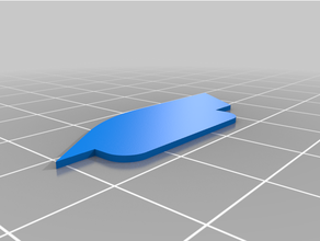 generic wing fins - vortex generators fences air guides 3d print model - Mito3D