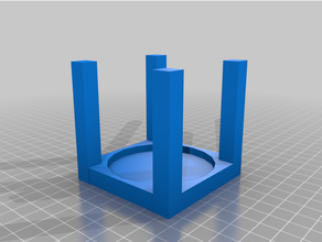 Halter Unterstützung Deckel Kühler Dosendeckel Filament Spule praktisch 3d print model - Mito3D
