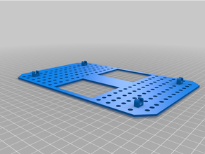 trx 4 défenseur grille monter assiette 3d print model - Mito3D