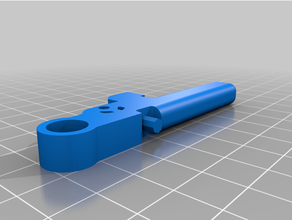 i3 mega titan extruder lever remix 3d print model - Mito3D