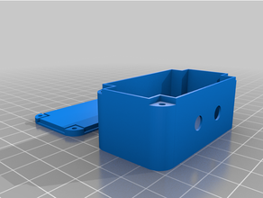personalizado caixa 60x33x21 prova d'água 3d print model - Mito3D