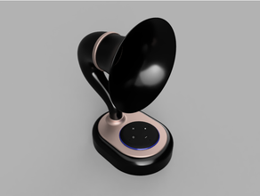 gramazon 3rd gen versão 2020 Amazonas eco 3 amplificador alexa caso bainha Bluetooth alto falante 3d print model - Mito3D