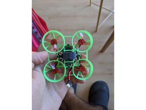 65mm pusher tiny whoop frame 3d print model - Mito3D