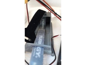 durafly tundra batería bandeja 3d print model - Mito3D