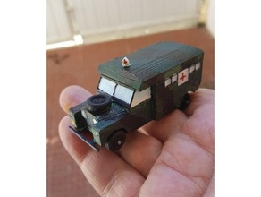 land rover toy 3d print model - Mito3D