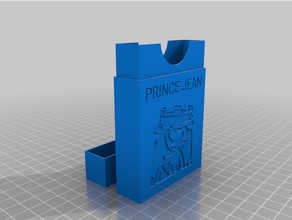 malvagio Principe jean deckbox personalizzato 3d print model - Mito3D