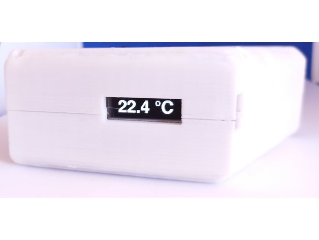 infrarrojo termómetro acumulador microcontrolador 3D print model - Mito3D