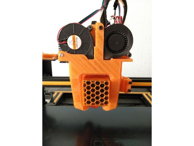 filtro ventilador 40x20 40mm 3D print model - Mito3D