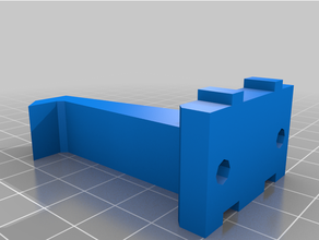 customized parametric cable holder 3d print model - Mito3D