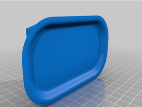 modern style soap dish 3d print model - Mito3D