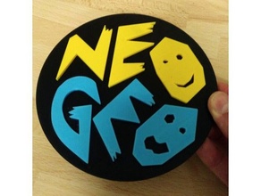 logo neogeo 3d print model - Mito3D