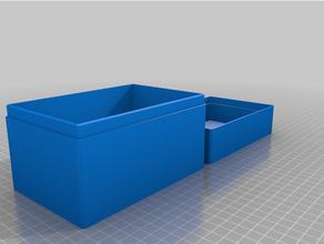 mylundudes caja personalizado redondeado almacenamiento openscad 3d print model - Mito3D