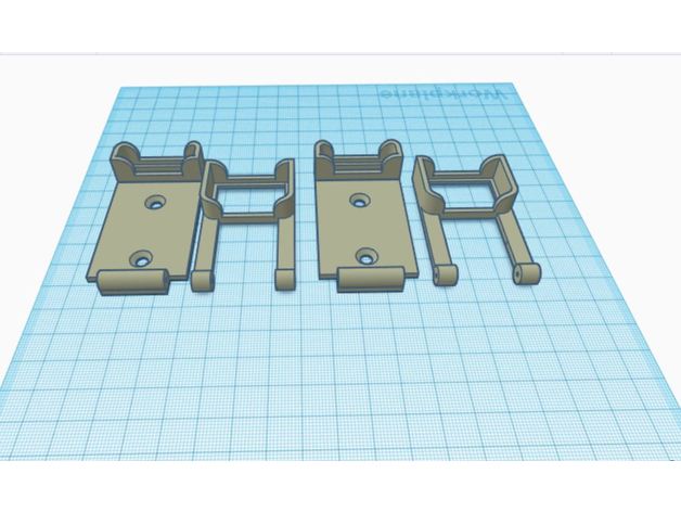 wyze garage porte capteur titulaire soutien automatisation monter 3D print model - Mito3D
