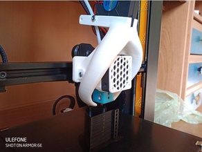 Elegoo Netuno presa 5015 ventilador 3d print model - Mito3D