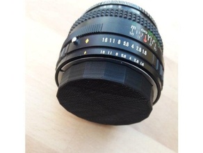 Fujica x mount arka lens şapka 3d print model - Mito3D