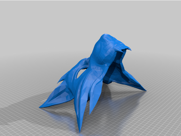 brujo lobo mascarada máscara 3D print model - Mito3D