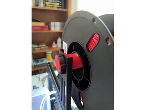 ender 3 filament holder 608 bearing spool 3d print model - Mito3D