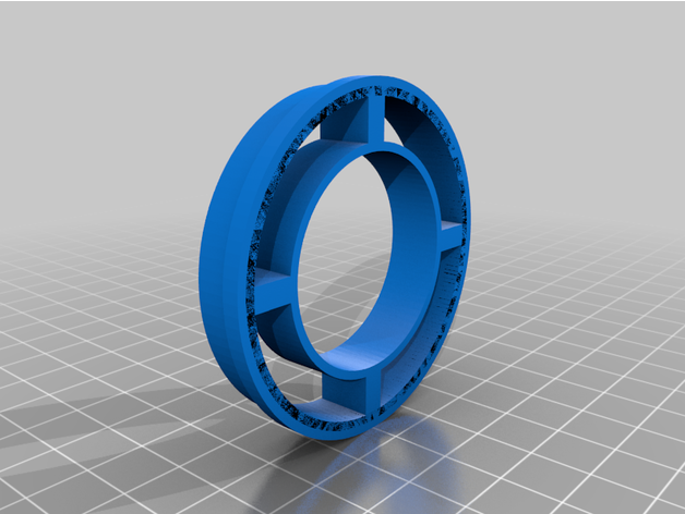 56mm carretel adaptador 36mm 3D print model - Mito3D