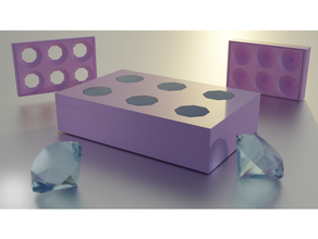 elmas ice cube tepsi gnamp dmcg 3d print model - Mito3D