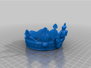 resident evil 4 crown treasure 3d print model - Mito3D