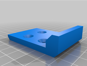 4040 extrusão orifício guia perfuração 3d print model - Mito3D