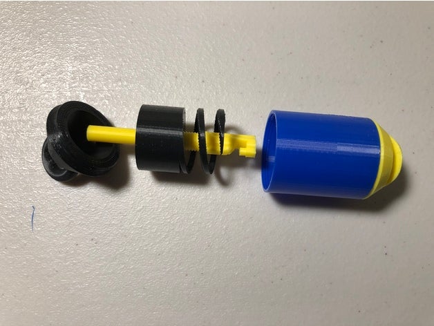 universal zangão isca solta mecânico acelerômetro liberação dji mavic pró 3D print model - Mito3D