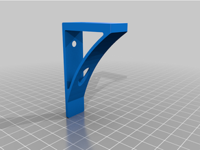 suporte parete 3d print model - Mito3D