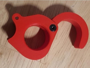 ttsr - tougher safety ring door opener covid-19 hook easy print notouchchallenge 3d print model - Mito3D