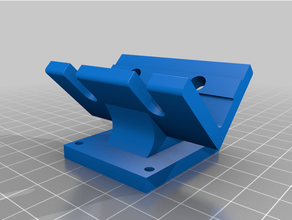 e3d hemera bowden drive mount hevo extruder hypercube evolution 3d print model - Mito3D