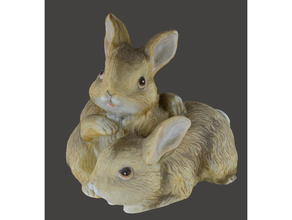 bunny bros photogrammetry 3d print model - Mito3D