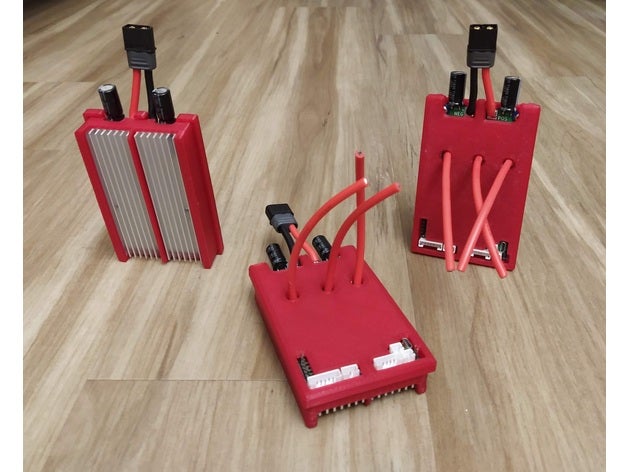 focer v2 Cas gaine DIY électronique enceinte Esc esk8 patin planche roulette vesc 3D print model - Mito3D