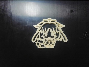 nekopara cinnamon keychain anime 3d print model - Mito3D