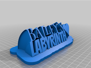 Baileys Labyrinth angepasst 3d print model - Mito3D
