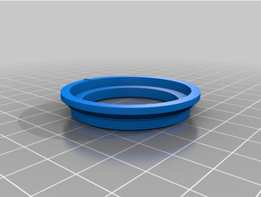 espiral nuvens discar suporte 3d print model - Mito3D