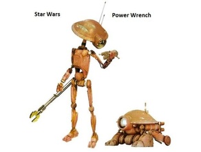 pit droid power wrench pod racing supply star wars torque 3d print model - Mito3D