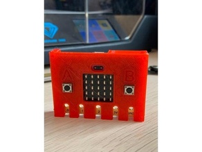 micro caso funda bbc microbit 3d print model - Mito3D