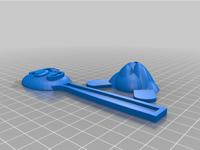 tenedor 3d print model - Mito3D