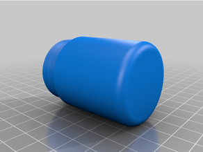 atomiseur fumer boîte dimensions boulon 3d print model - Mito3D