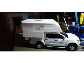 camper 1 18 navara d23 3d print model - Mito3D