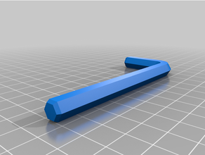 hex wrench 10mm Chave allen 3d print model - Mito3D