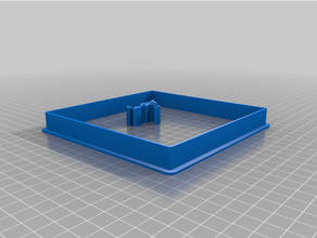 angepasst Bild basierend cgrasookie Cutter 3d print model - Mito3D