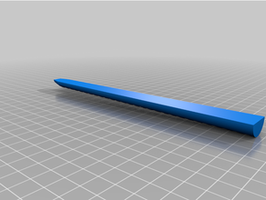 worm grunting rod 3d print model - Mito3D