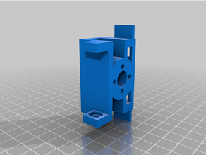 pequeño lead screw z axis carro remezclar 3d print model - Mito3D