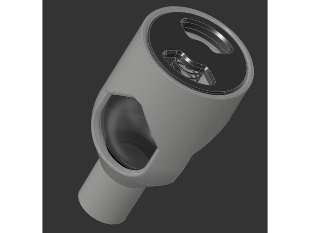 peep valve experimental 3D print model - Mito3D