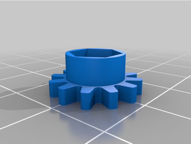 sma Nuss dji 3D print model - Mito3D