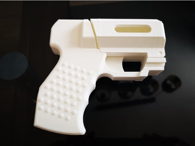 pepper spray gun defense handgun 3D print model - Mito3D