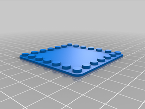 personnalisé lego compatlegbaseplateo 6x1 3d print model - Mito3D
