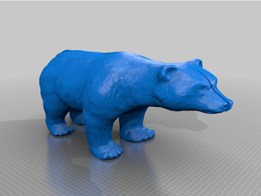 2 peças Urso Construir eletrônico faça 3d print model - Mito3D