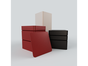 modular boxes pencil holder box container storage 3d print model - Mito3D